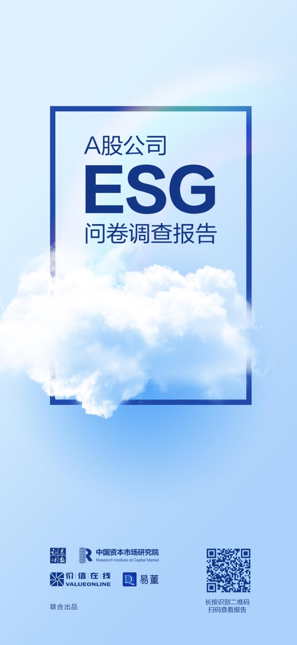 国内首份a股公司esg问卷调查报告发布